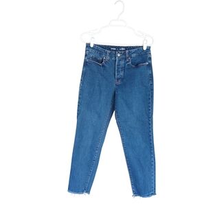 3/$15 Old Navy Dark Wash O.G. High Rise Straight Ankle Jeans Size 6